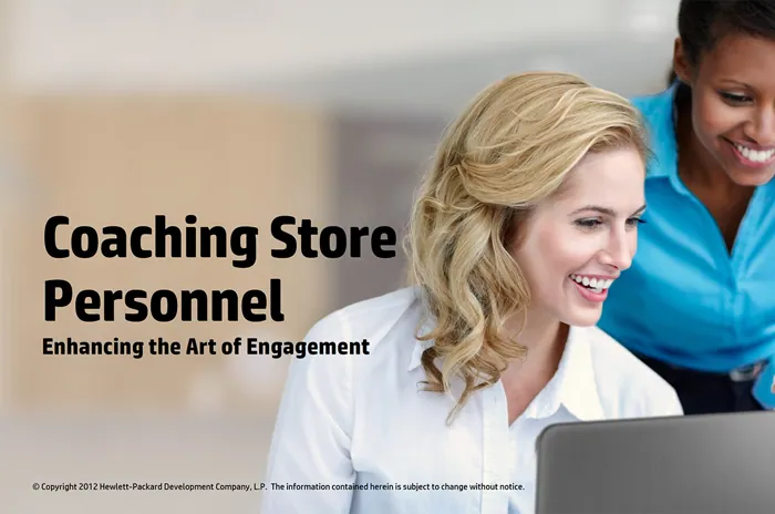 Coaching Store Personnel cover