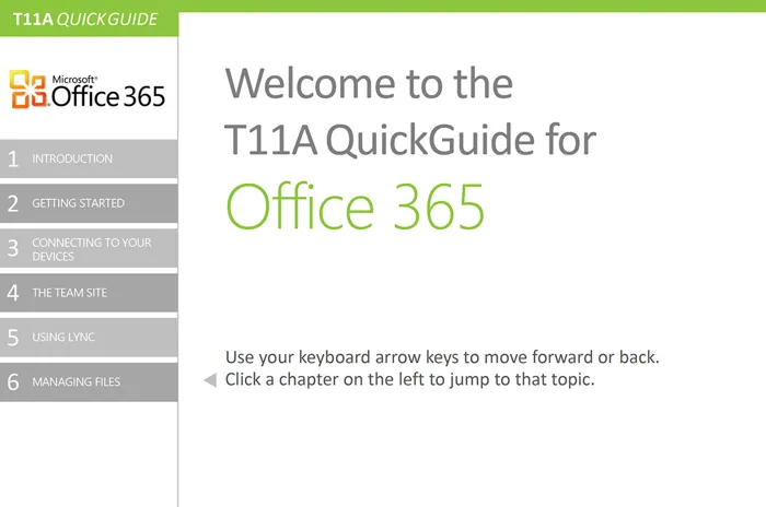 Office 365 Quick Guide cover