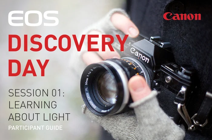 Canon Discovery Days Participant Guide Concept cover