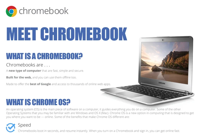 Google Chromebook Multipager cover
