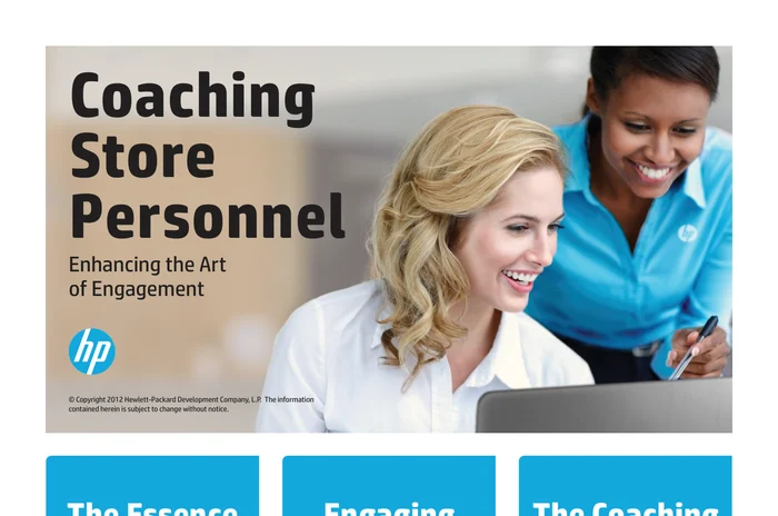 HP Coaching Quick Reference Guide cover