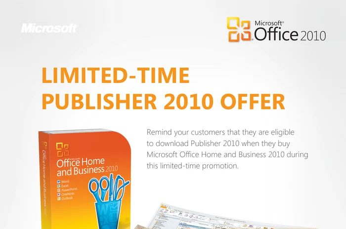 Office Publisher Offer Fact Sheet cover