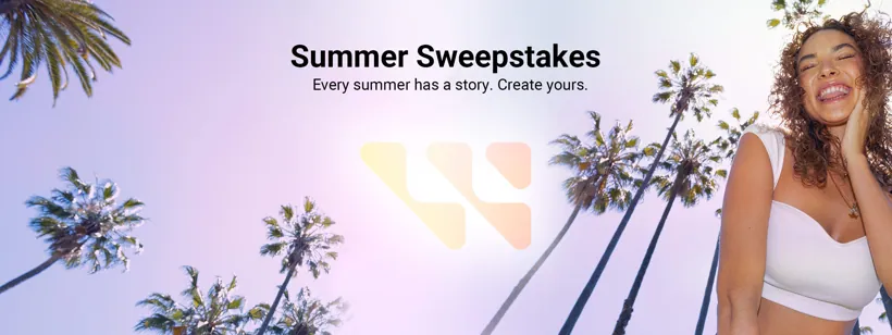 Summer Sweepstakes hero banner
