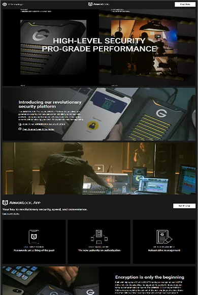 Landing page design, 1 of 18