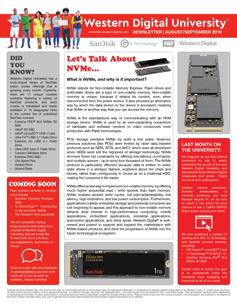 Newsletter design, 1 of 2