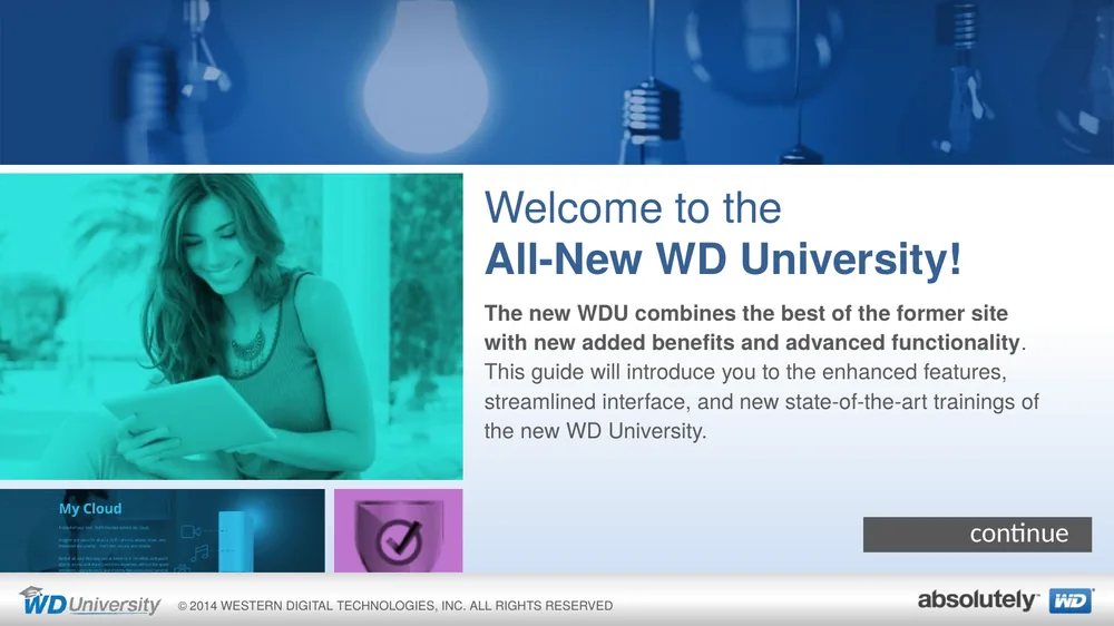 WDU Features Internal Guide title slide