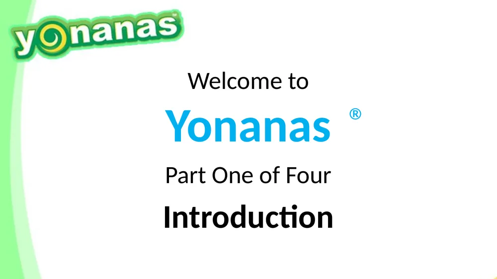 Yonanas Product Training title slide